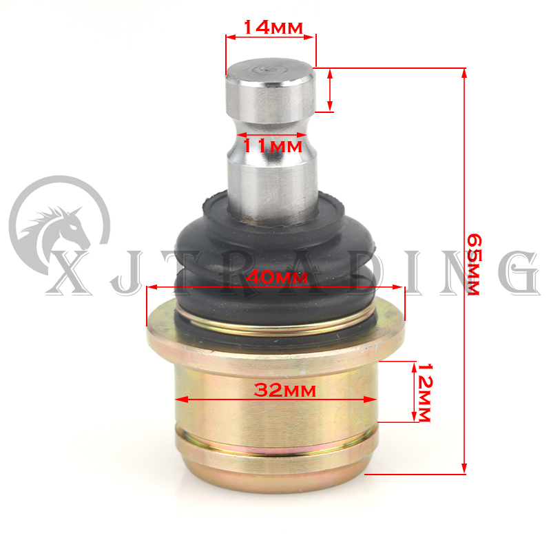 Hohe qualität M14 und 14mm 32X12mm lower arm kugelgelenk fit für China Hisun 650 ATV UTV Go Kart buggy Quad Bike teile – Detail 1