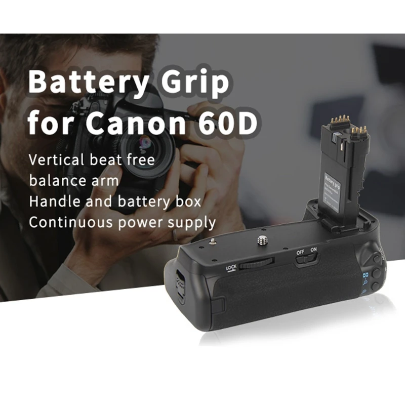 eos 60da 6d câmera pode instalar 2 pces LP-E6 bateria