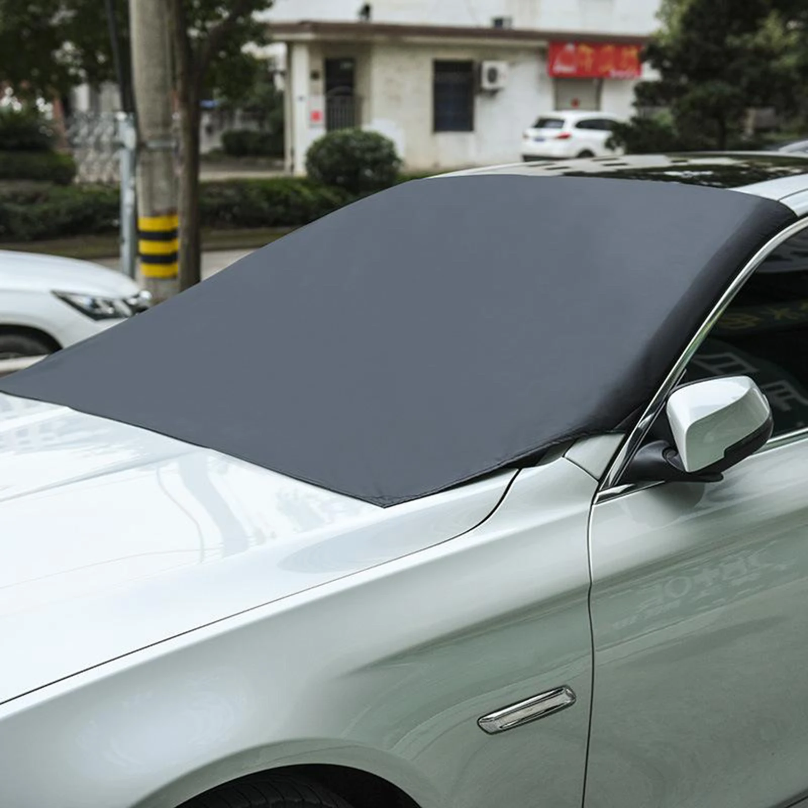 Front Windshield Snow Cover with  Ice Frost Shade Protector Car SUV