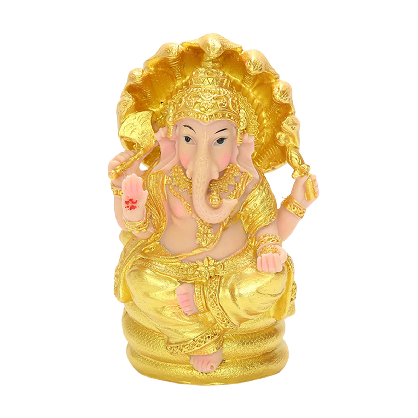 Collectible Ganesha Figurine Elephant God Buddha Office Mandir Diwali Decor