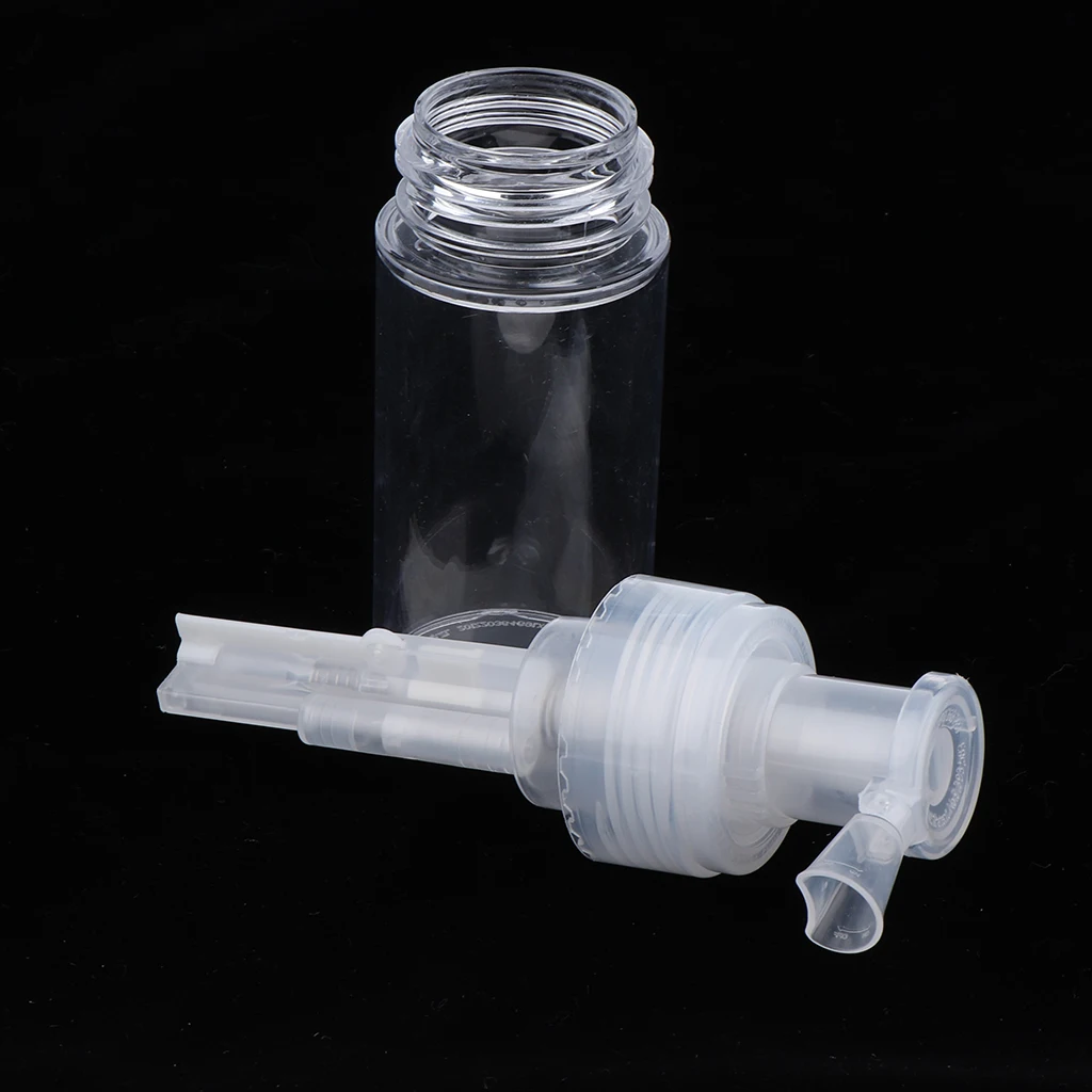 110ml Empty Clear Spray Bottle Fine Mist Glitter Pump Dispenser Pump Bottle