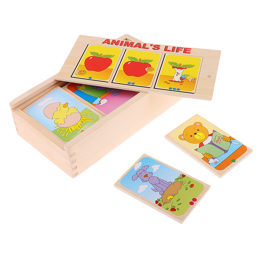 Kids Early Learning Story Telling Cards for Developing Educational Toy Gift