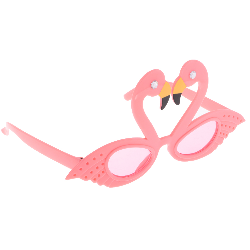 Flamingo Decorative Cocktail Hawaiian Sunglasses Fancy Dress Tropical Party Glasses Wedding Party Home Decorations Cute Gifts