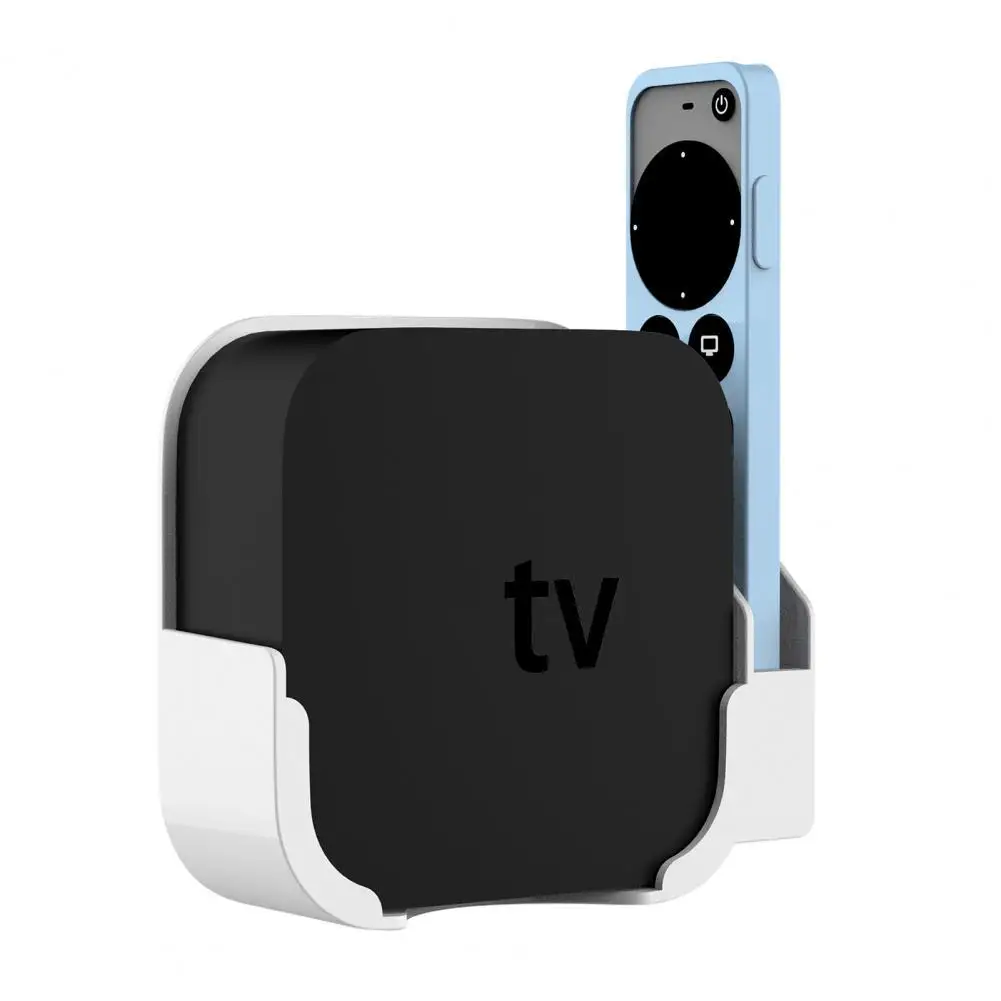 Universal Wall Mount Stand for Apple TV 4K/HD-compatible/2nd-6th Gen - Set Top Box Holder and Media Player Cradle. Description Image.This Product Can Be Found With The Tag Names Computer cleaners, Computer Office, Set top box holder