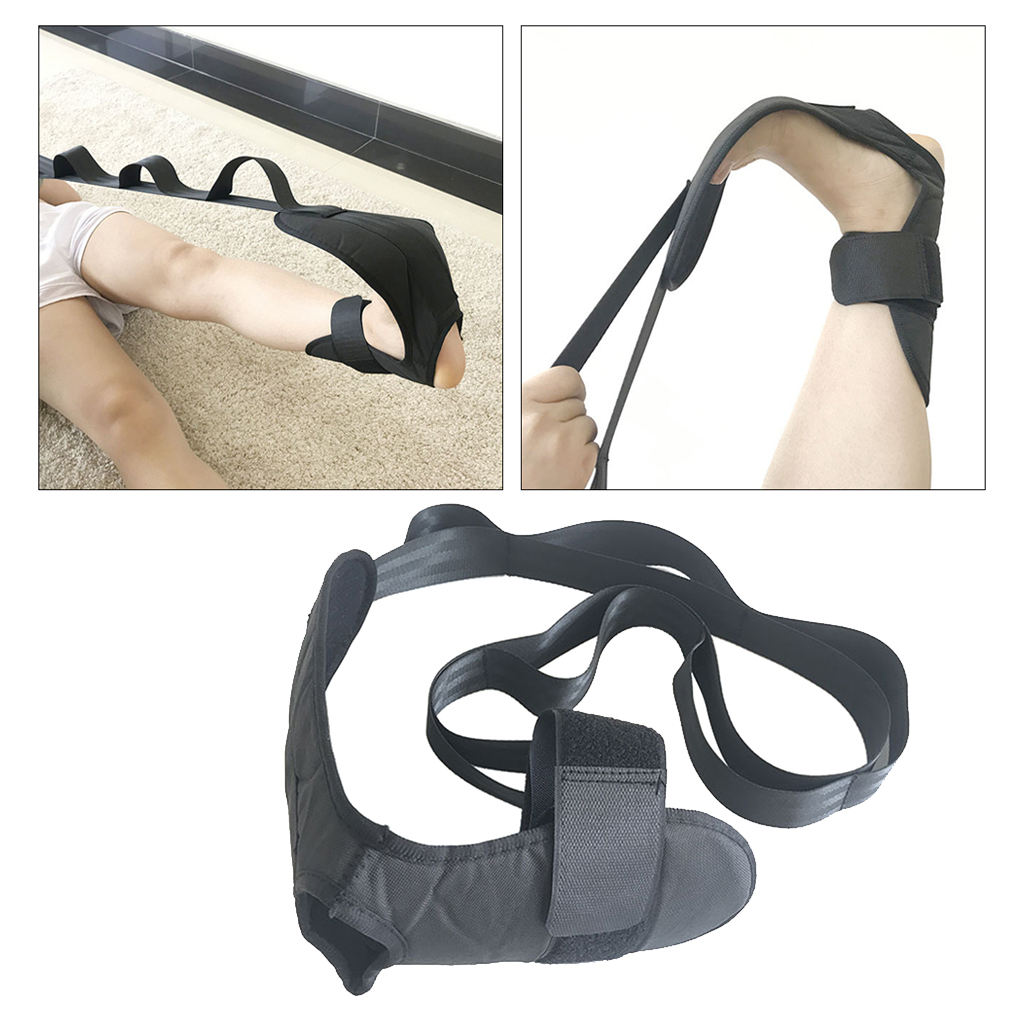 Yoga Stretching Band Yoga Pilates Stretch Belt Multi-Loop 110cm Rope Ballet Rope