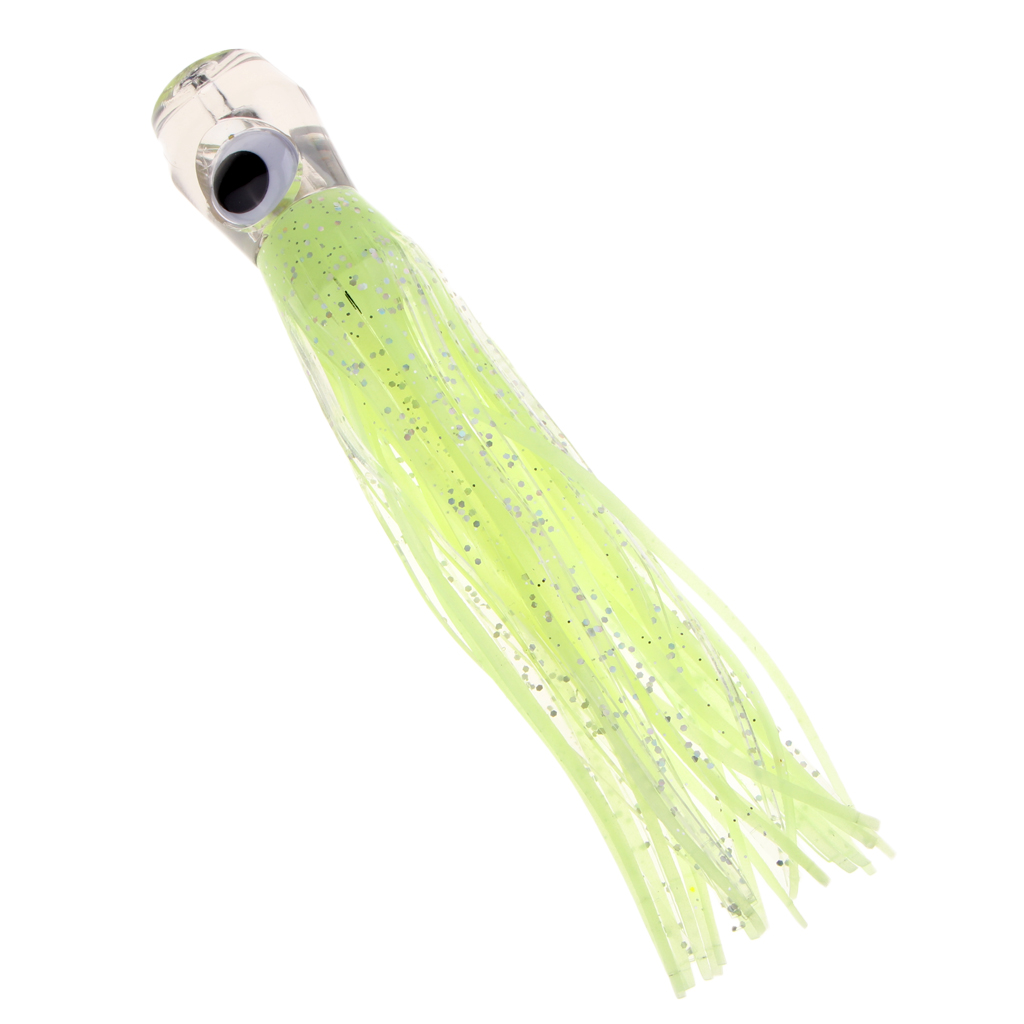 Big Game Squid Skirt Octopus Fishing Soft Trolling Lure Artificial Baits for Tuna Marlin Mahi Wahoo