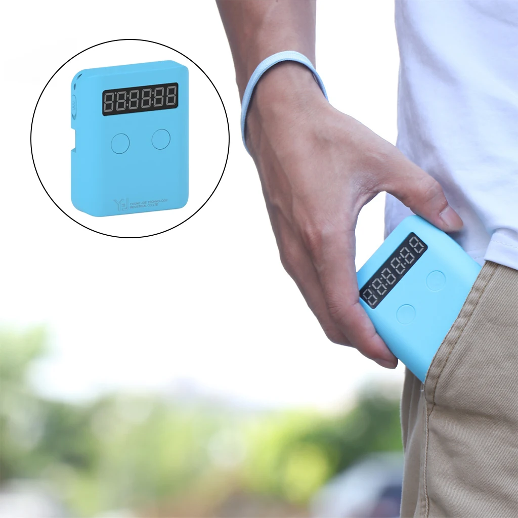 Professional Pocket Portable Cube Timer Cup Timer Cubing Speed Timer Toy