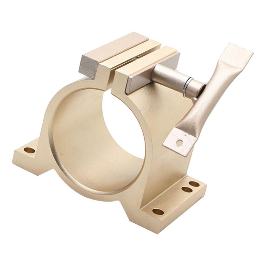 80mm Diameter Spindle Motor Mount Fixture Bracket Clamp for CNC Router Accs