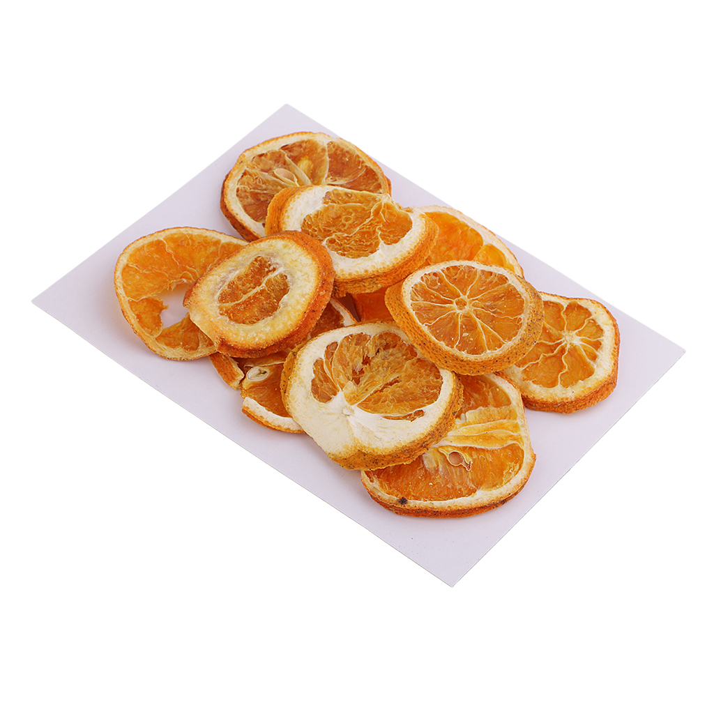 10x Pressed Natural Dried Fruits Orange Slices DIY Jewelry Photography Tools