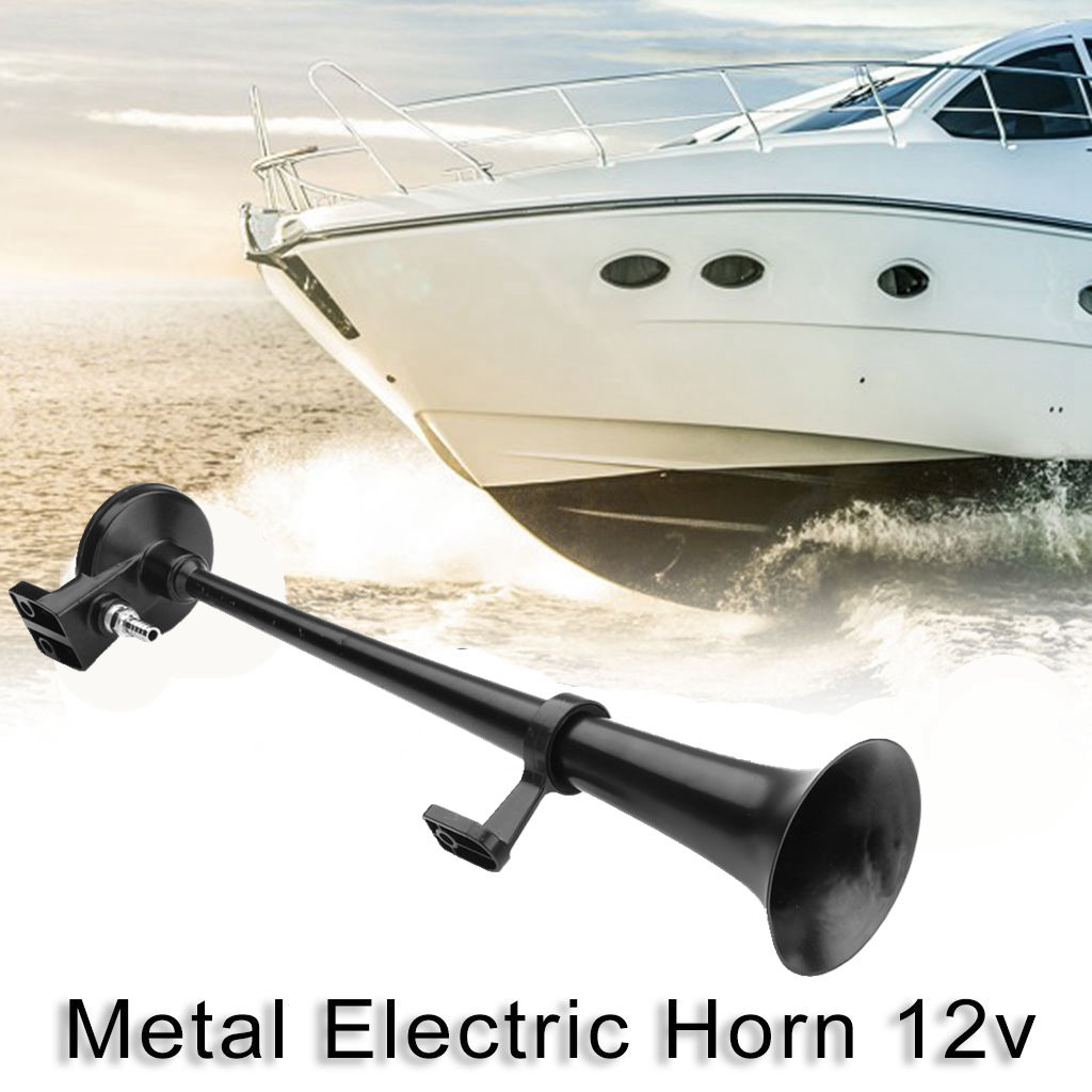 150DB Car Horn Super Loud 12V Single Trumpet Air Horn Compressor Kit for Car Truck Boat Train Horn Hooter For Auto Sound Signal