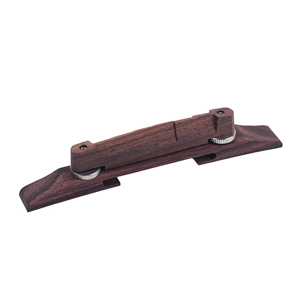 Adjustable Rosewood Jazz Guitar Bridge Saddle Luthier Supply