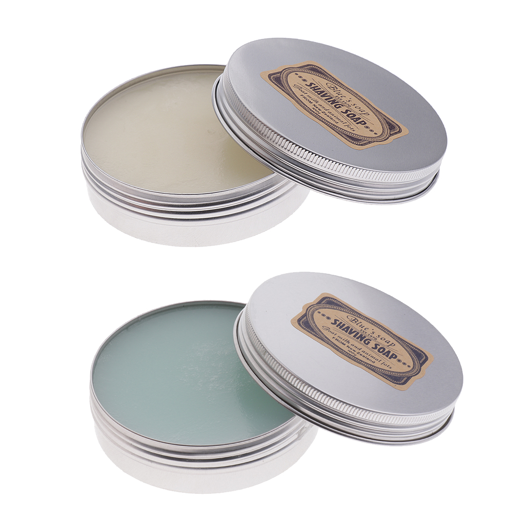 Natural Mustache and Beard Grooming Wax / Beard Balm Leave-in Conditioner for All Day Strong Hold 2 Kinds Scents