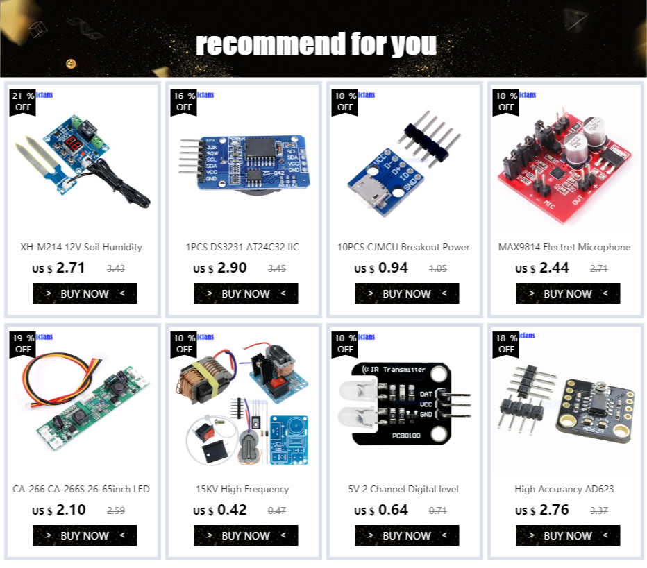 Lâmpada de relógio digital led, módulo de