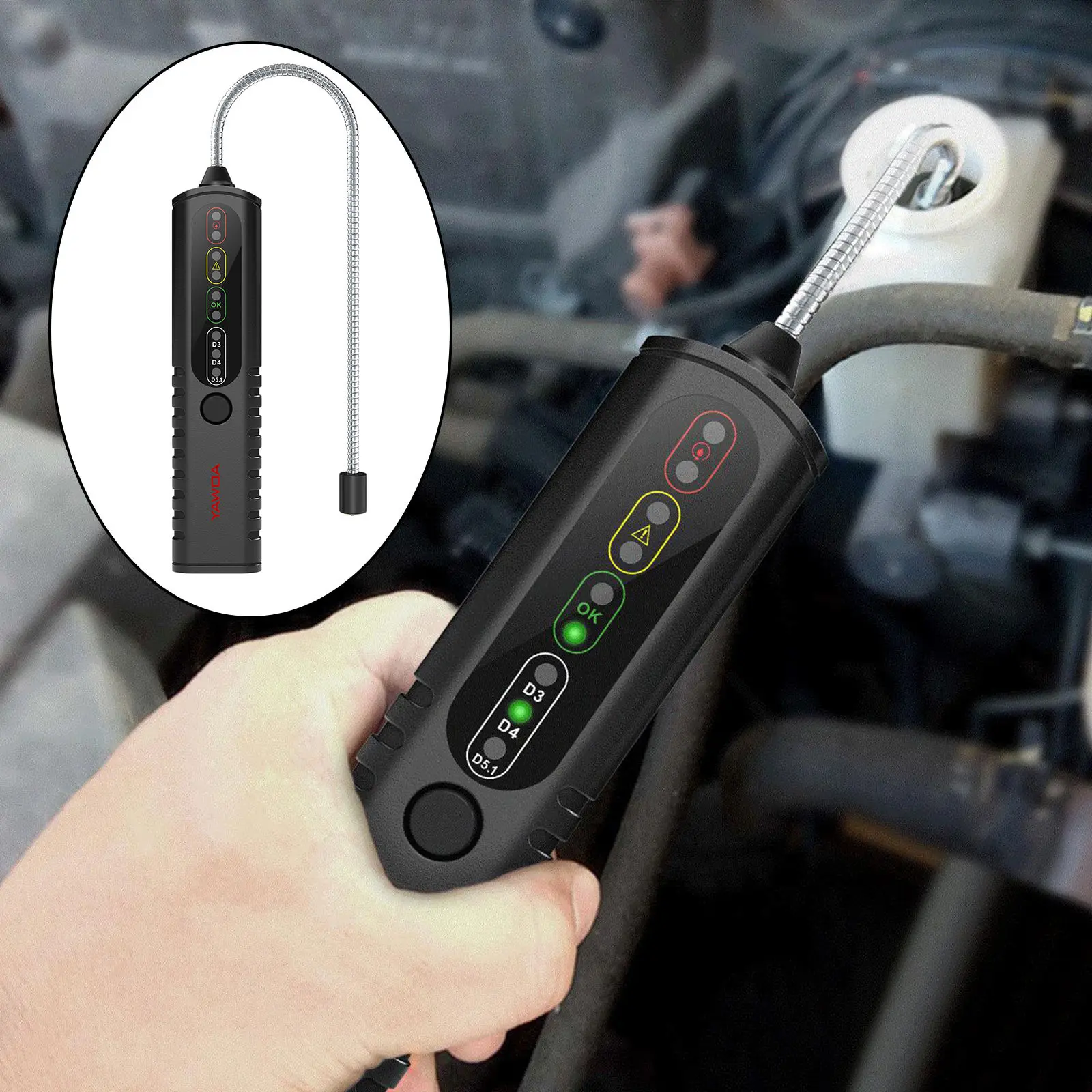 BF100 Car Brake Oil Fluid Liquid Tester Pen Brake Oil Tester Tool Universal Detector Car OBD2 Diagnostic Tool For DOT3/DOT4/5.1