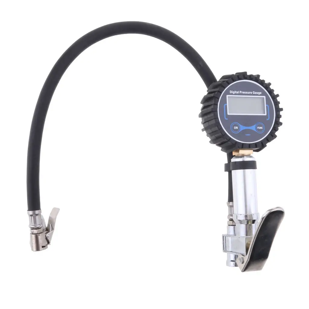 Car Auto Van Digital LCD Tyre Air Pressure Gauge Tester Measurement #3