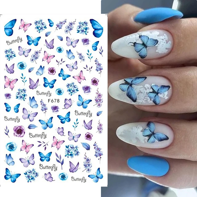 7 Ideas For Butterfly Nail Designs To Add A Cheerful Touch To Your  Manicures In 2023