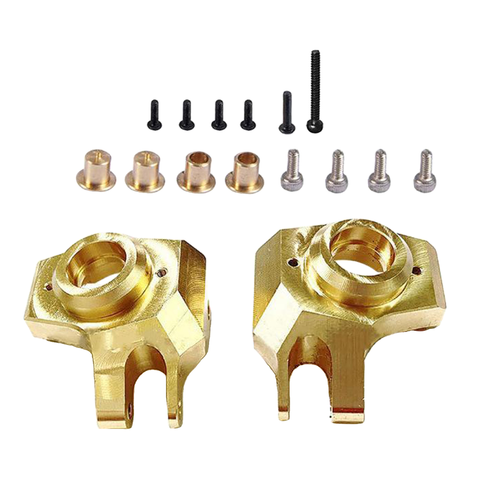 RC Car Metal Rocket Front Hub Carrier Rocket RC Parts for SCX10 II 90046 RC Crawler Car Accessories Set