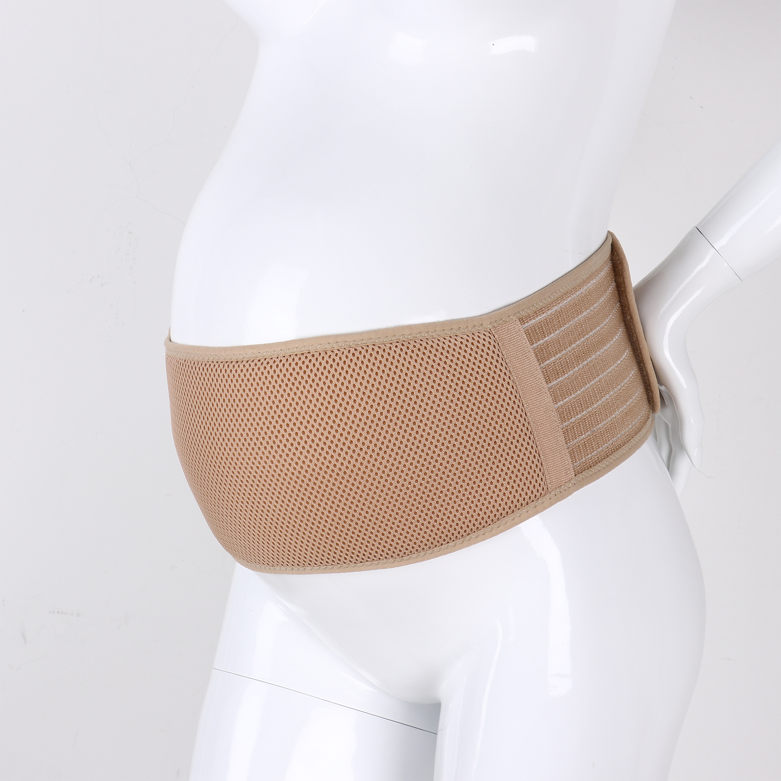 Cinto de Barriga Faixa de Barriga Maternidade Grávida Cintura Abdômen Suporte Pré-natal Bandagem Volta Cinta Ajustável Gravidez 4 High Quality Mamãe e Bebê
