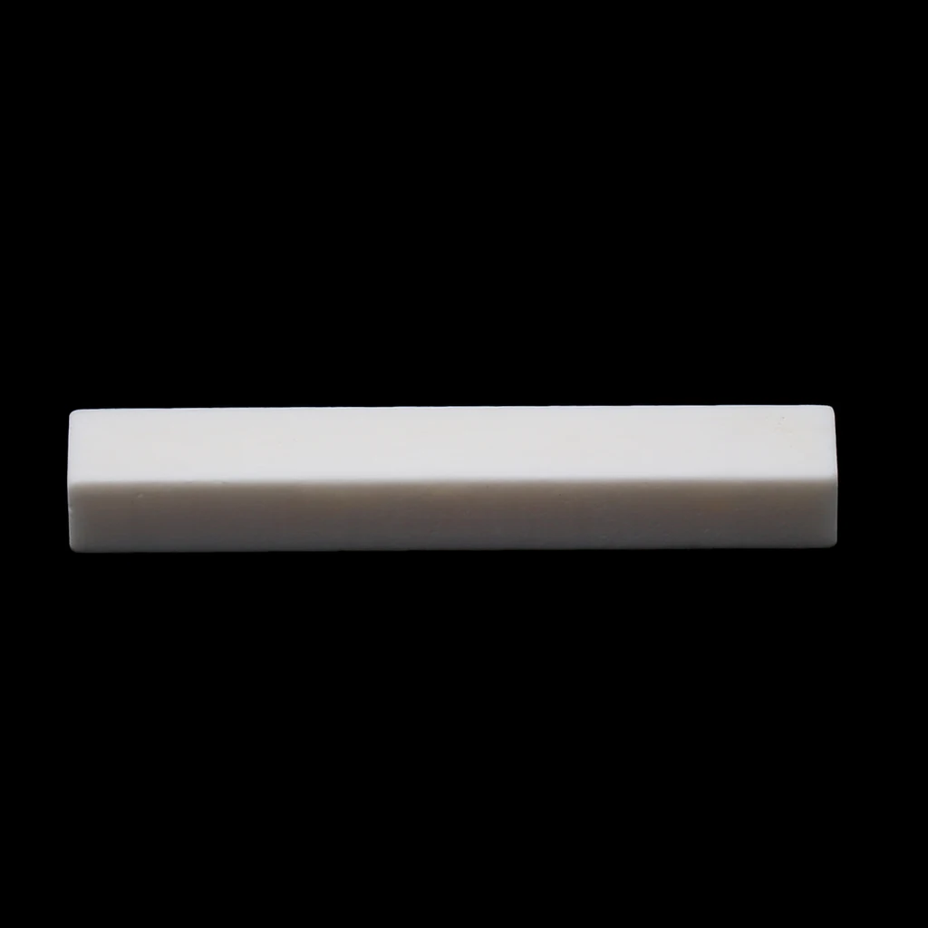 Beige Cattle Bone Unslotted DIY Blank Nut 52mm for //Accoustic Guitar