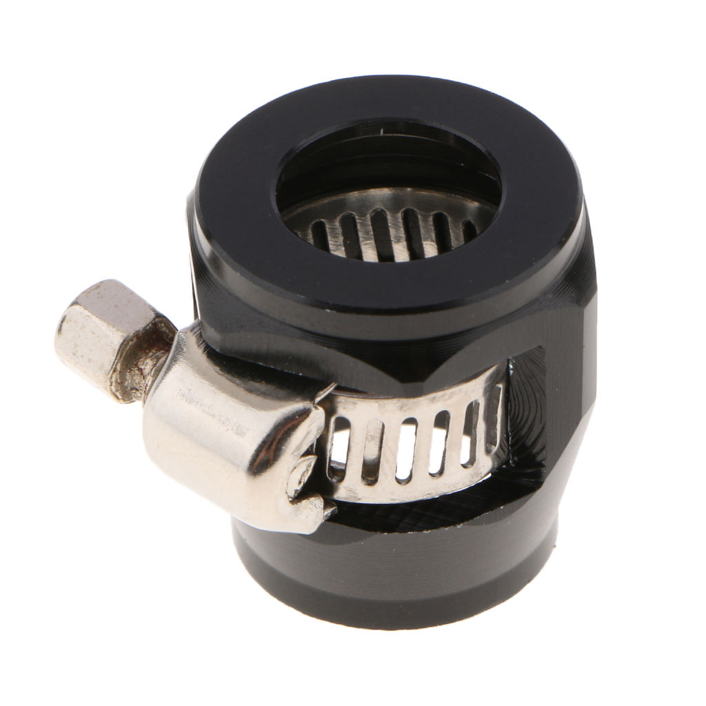 Universal Metal Auto Car AN8 Hose End Finisher Fuel Oil Water Line Clip Clamp 25x23x30mm