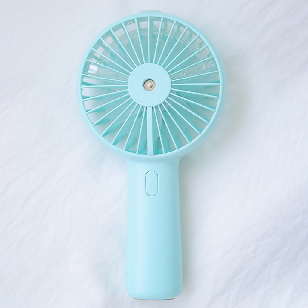 Portable Water Spray Mist Fan Electric USB Rechargeable Handheld Mini Fan Cooling Air Conditioner Humidifier for Outdoor Travel