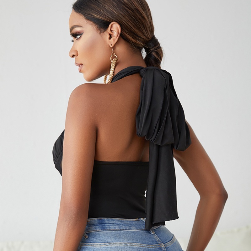 Waliicorners Sleeveless Cross Halter Hollow Out Bodycon Bodysuit Jumpsuits Vintage Corset Bodysuits 7 H5031bfb4c77e40c9a96125dcada29403R