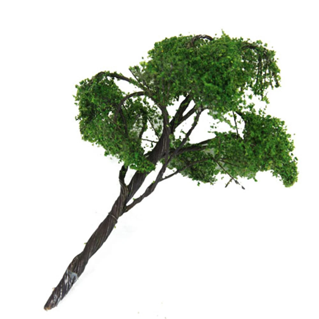 12cm 1:75 Scenery Elm Model Tree For Railways Railroad Garden Diorama Decors
