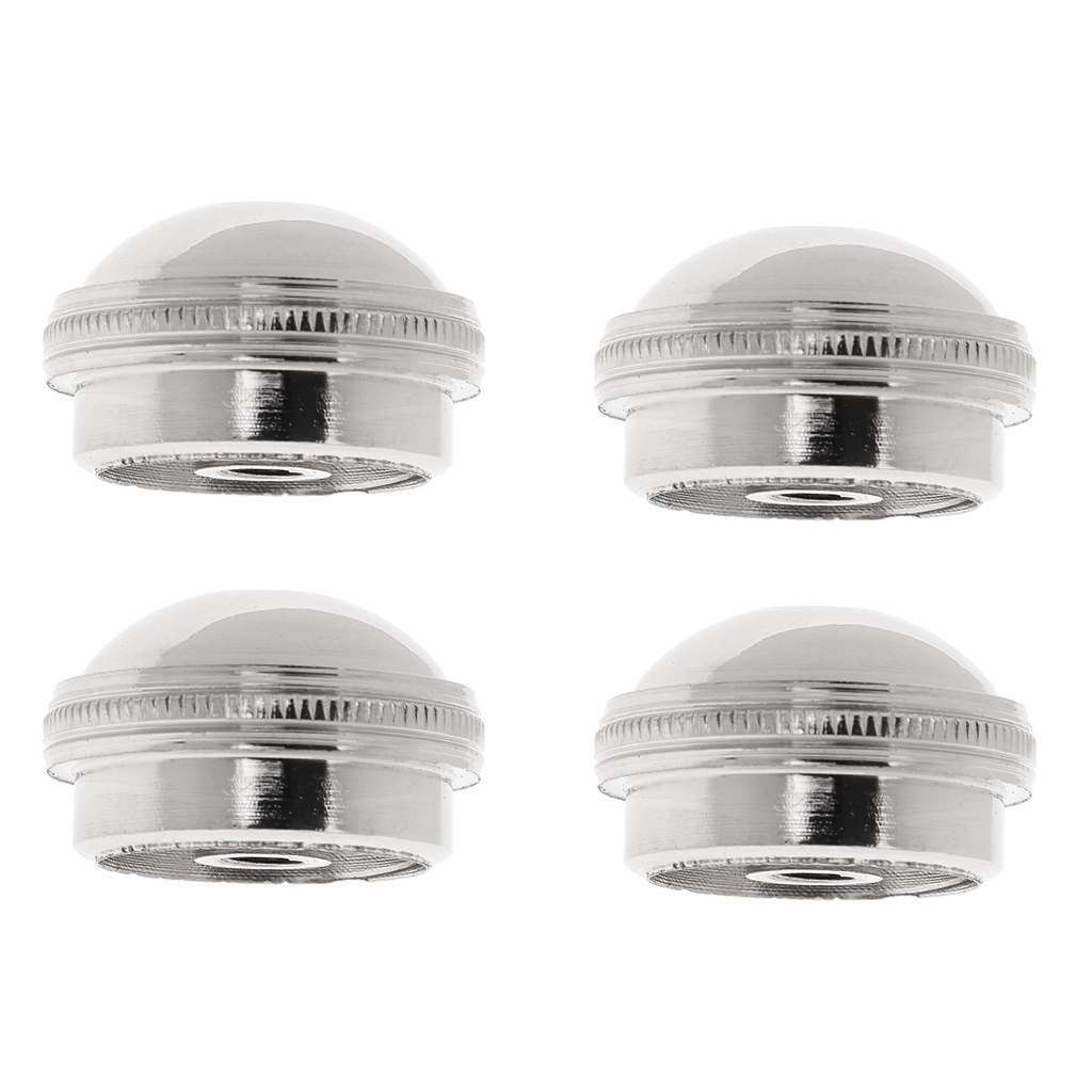 Pack/4Pcs Aluminium Headjoint  Caps DIY for Flute Head Accessory
