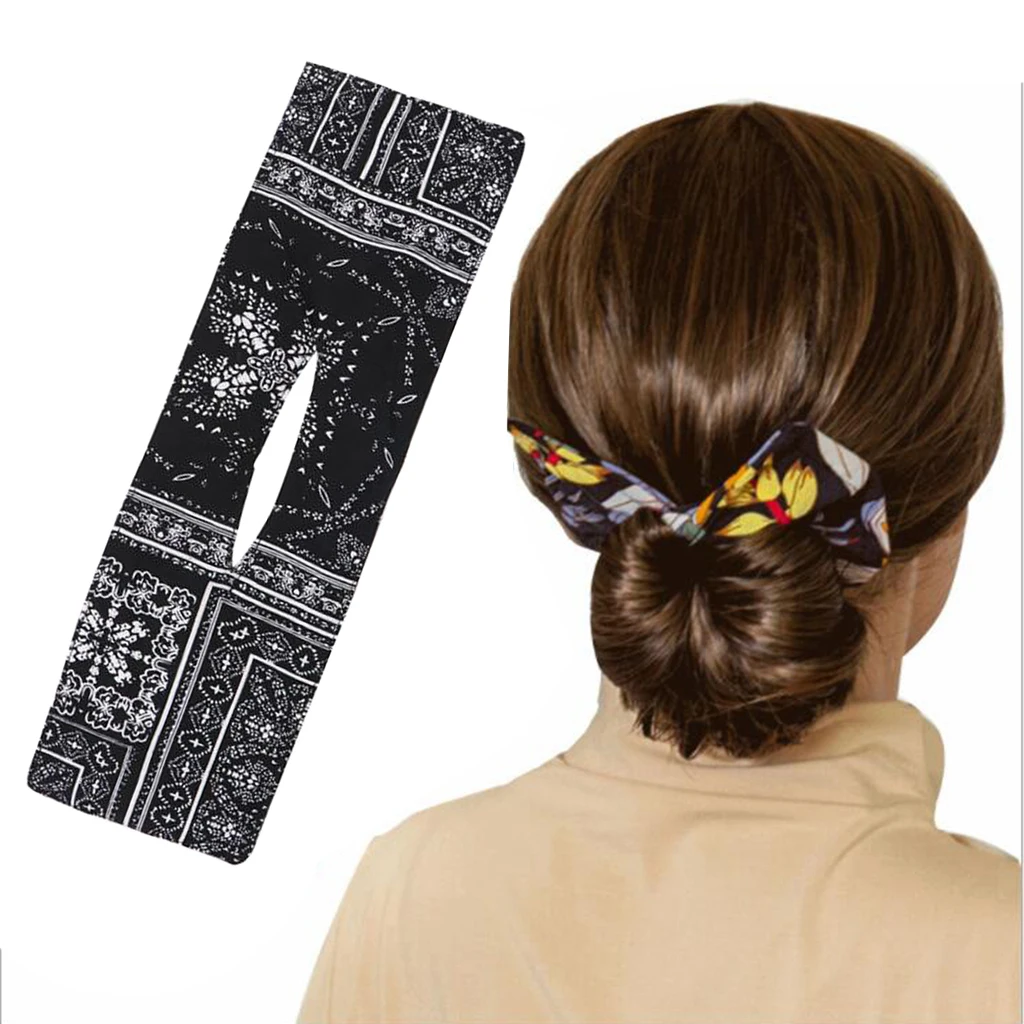 Summer Deft Bun Fashion Hair Bands Rope Headband Braider Hair Accessories