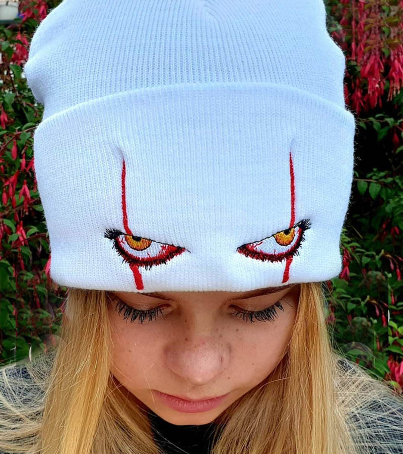 pennywise skull cap