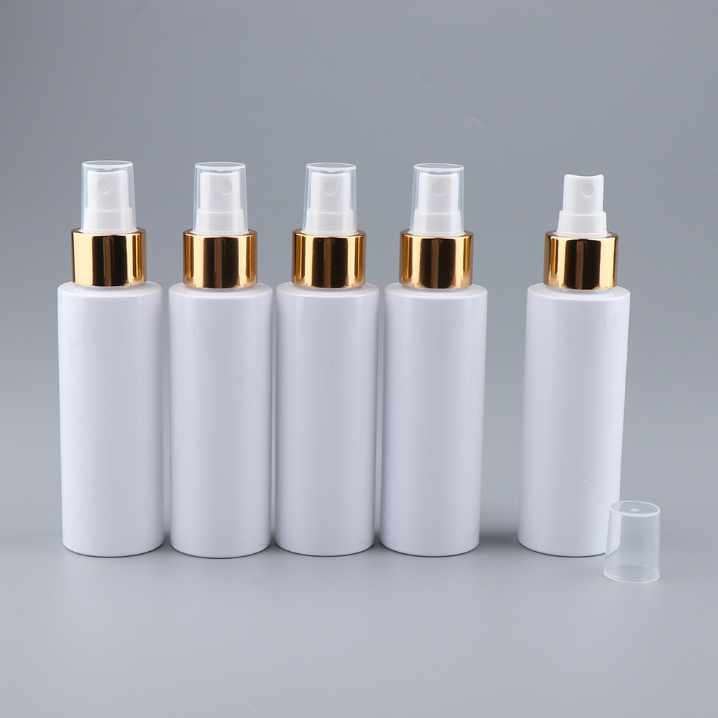 Kesoto Empty Spray Bottles - Refillable Great for Essential Oils, Beauty Products, Homemade Cleaners and Aromatherapy 5pcs