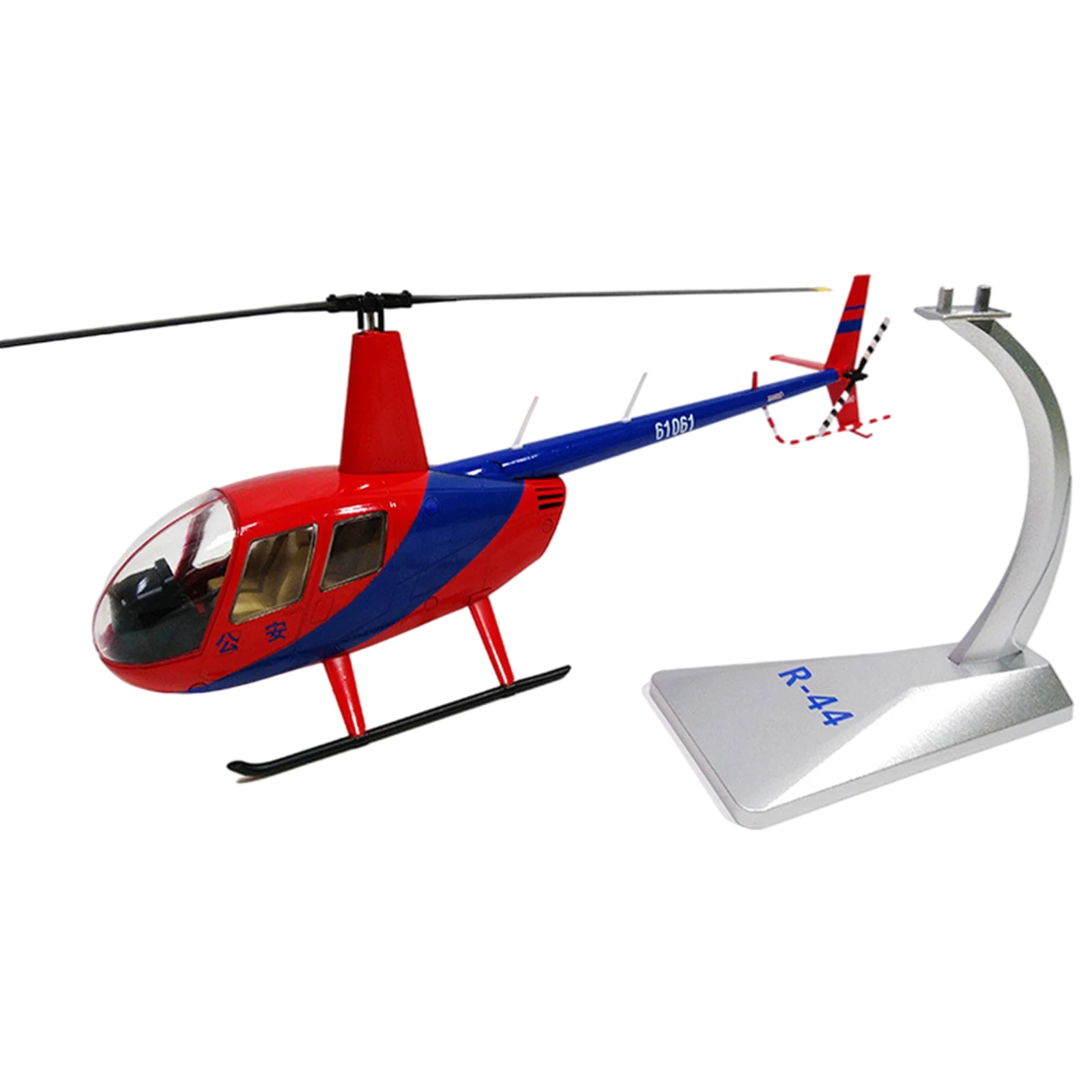 1:32 Scale ROBINSON R44 Air Force Helicopter Diecast Model Aircraft Collectables Gifts Home Ornaments