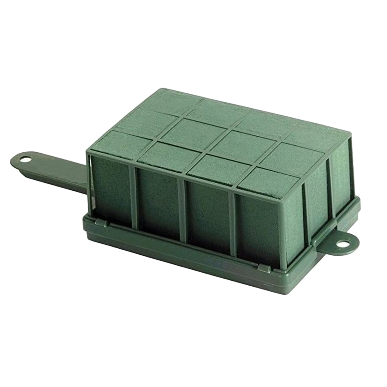 Floral Foam Bricks Green Foam Mud Blocks for Artificial Flowers, Plants, Wet Flower Arrangement Block Holder with Handle