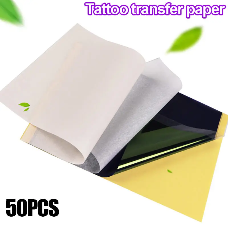 50Pcs Tattoo Masters Stencil Transfer Paper Hectograph Tattoo Supplies XIN  Shipping| | - AliExpress