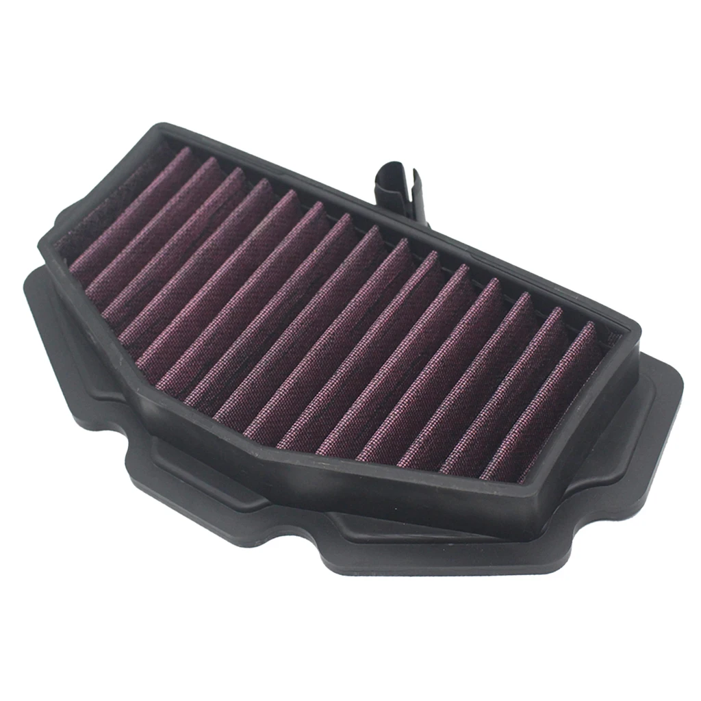 Motorcycle Air Filter Cleaner Motorbike Filteration System Replaces Parts Auto Accessory