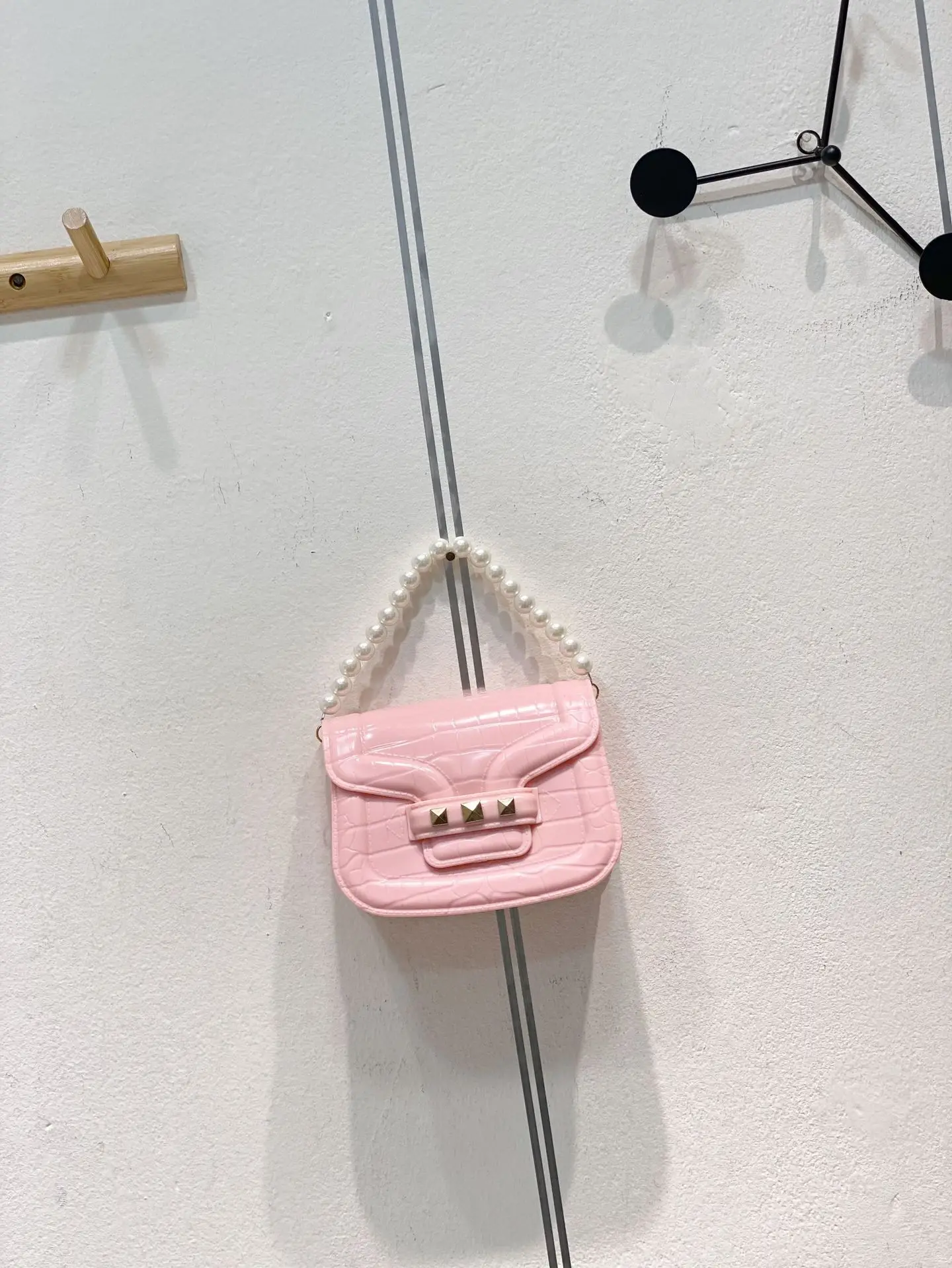 Mini Melissa Club 2021 Fashion Bag Women Pearl Portable Jelly Bag  Satchels  Purses and Handbags  Designer Bags