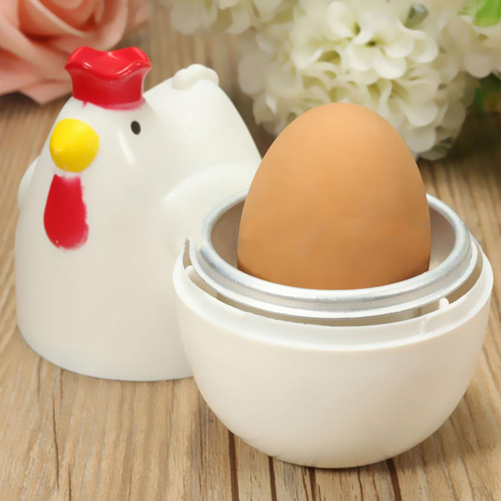 Microwave Egg Boiler Cup Soft Hard Boil Steam Cooker Kitchen Appliance