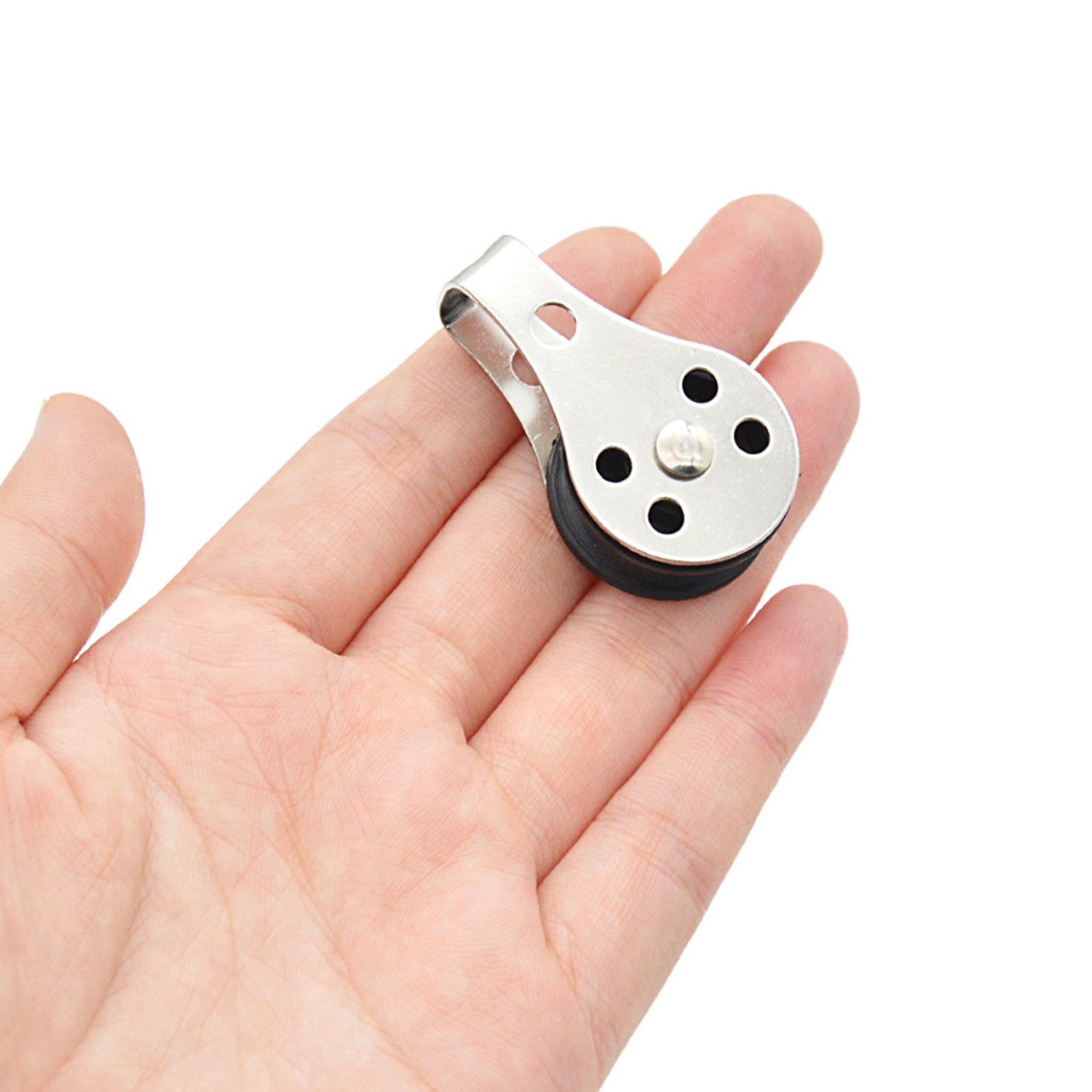 Stainless Steel Pulley Blocks Marine Hardware for Kayak 2mm To 8mm Rope