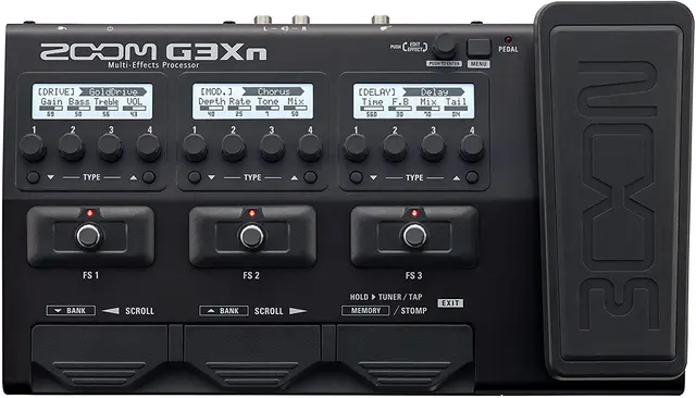 ZOOM G3XN G3N Electric Guitar Multi Effects Processor built-in 