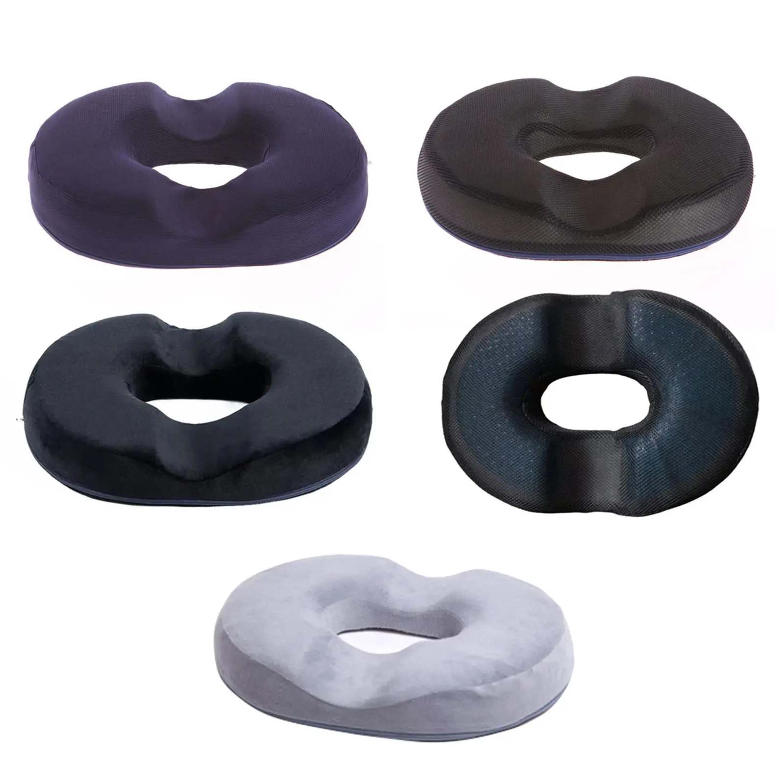 Donut Tailbone Pillow - Hemorrhoid Cushion, Donut Seat Cushion Pain Relief for Hemorrhoids, Bed Sores, Prostate, Coccyx, Sciatic