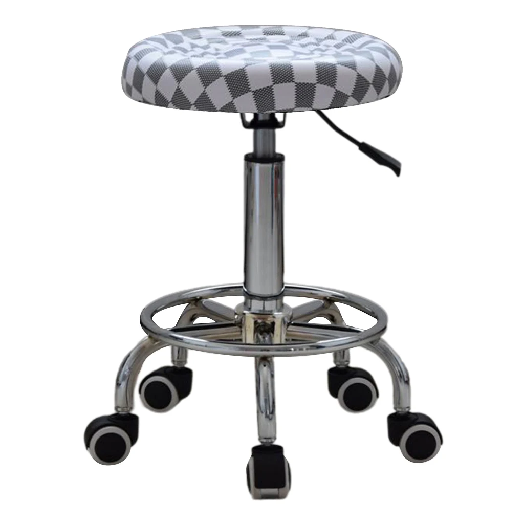 Salon Barber Stool Massage Swivel Spa Chair Styling Hairdressing Manicure