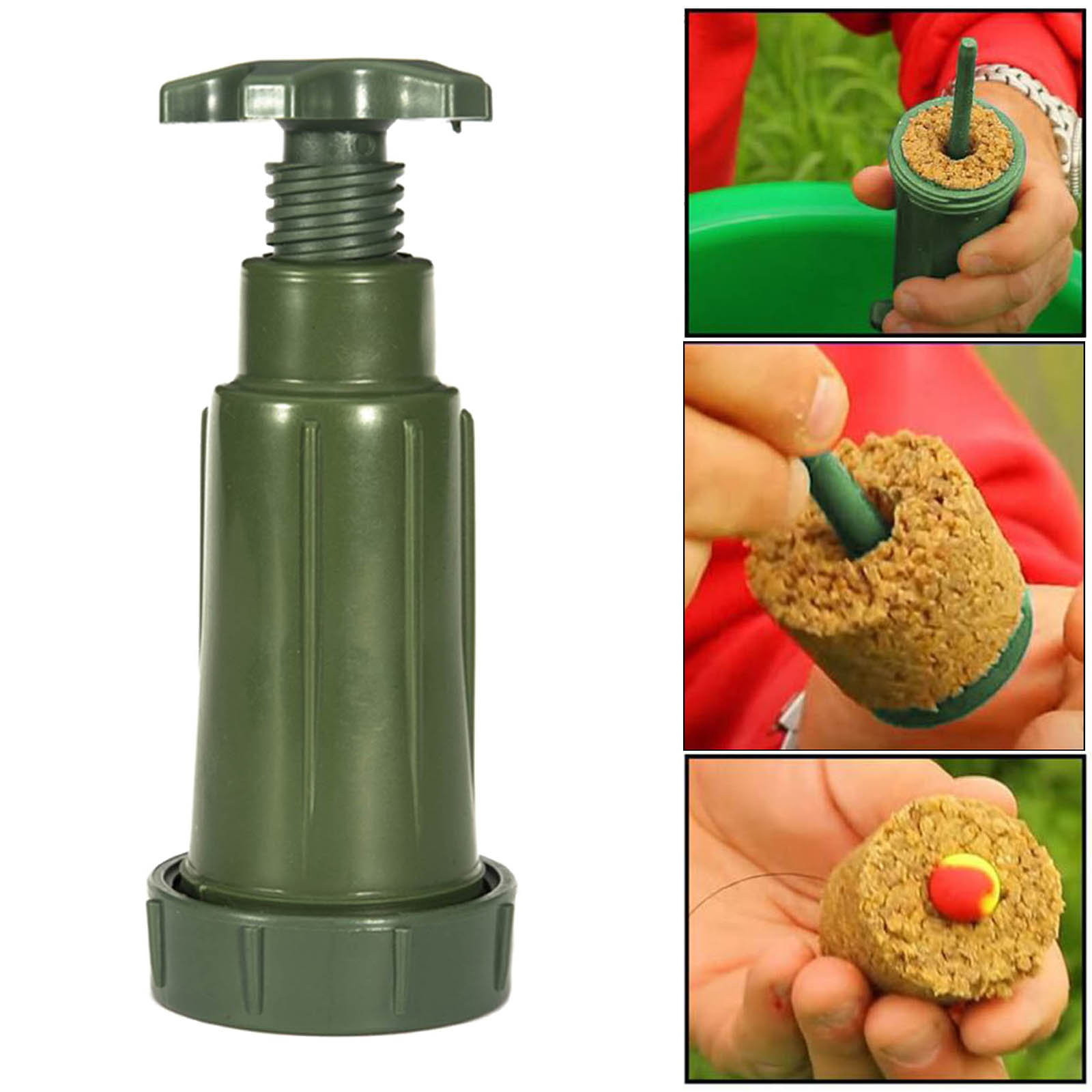 Fishing Lures Shaper DIY Former Explosion Hook Bait Animals Food Compressor Crap Fishing Terminal Tackle Tool River Sea