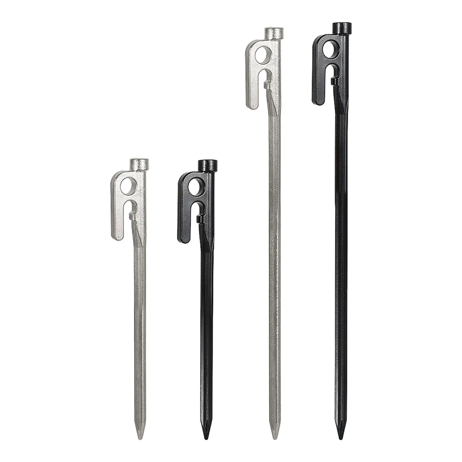 4pcs Outdoor High Strength Stainless Steel tent nail spike canopy Tent peg Camping Tent nail stakes