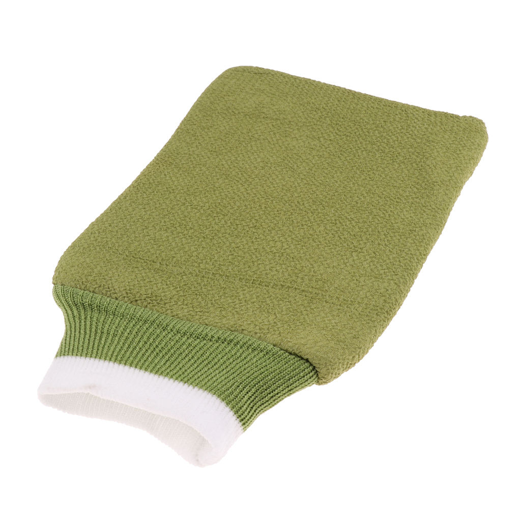 Exfoliating Gloves Shower Scrubbing Bath Mitts Back Scrubber, Suit for Women Men Kids, Deep Cleaning Tool