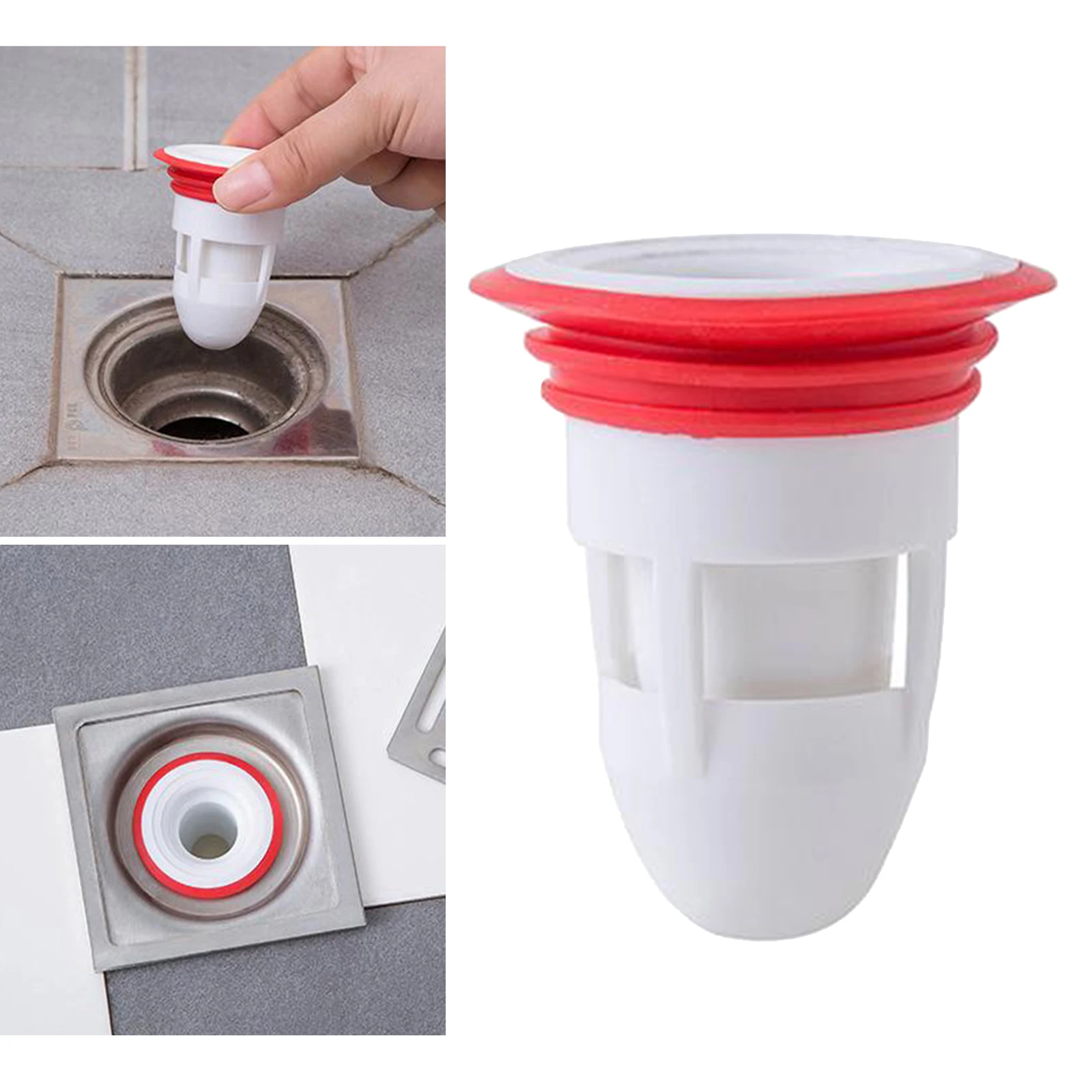 Floor drain deodorant backflow prevention device, one-way valve, silicon sink