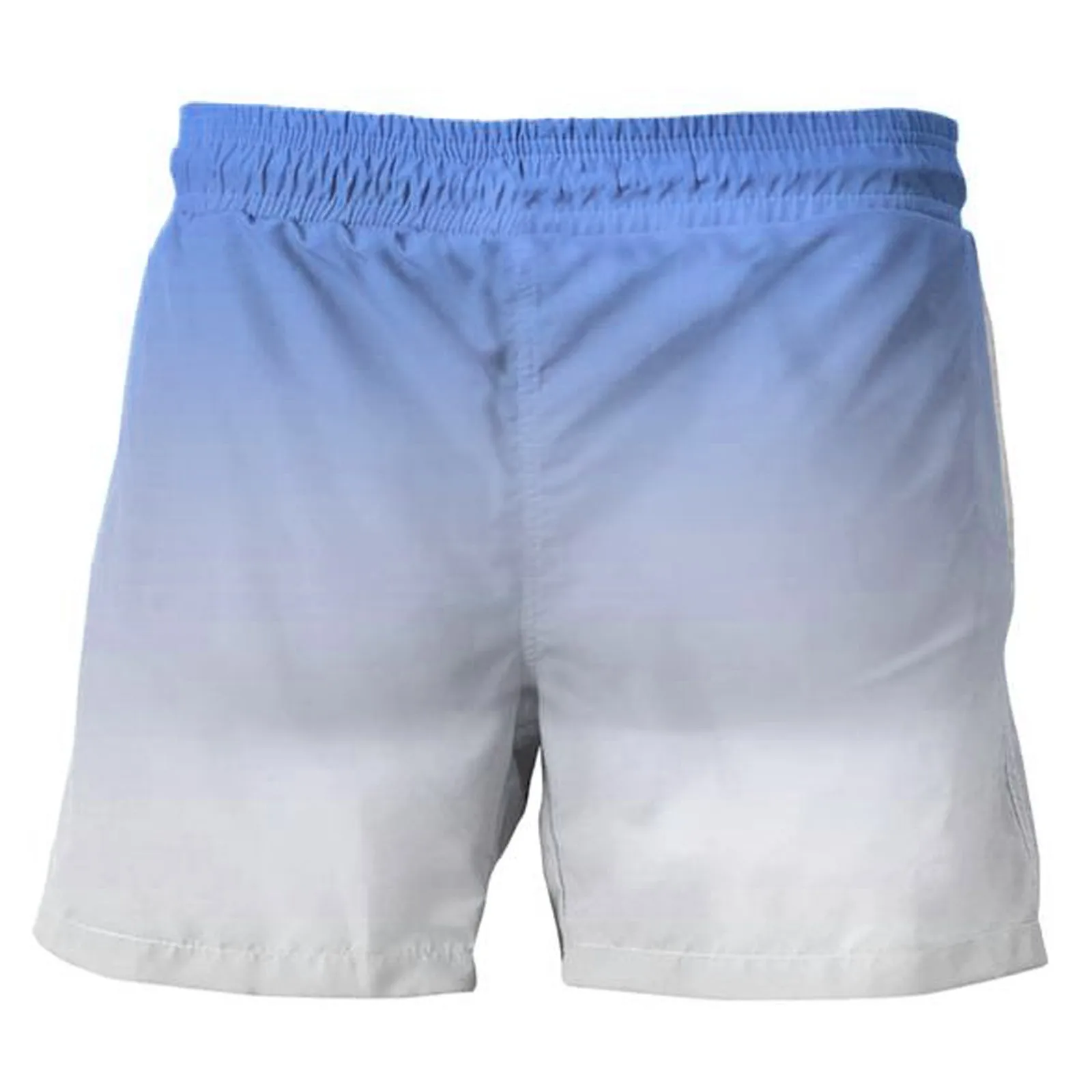 Men’s Drawstring Board Shorts trunks New Casual Printed Gradient Beach Work Board Shorts Swim Trunks mayo sungas de praia homens