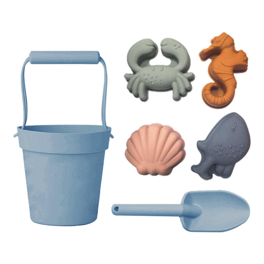 Kids Summer Beach Game Toy Digging Sand Tool Children Water Game Sandbox Children Outdoor Beach Ice Cream Bucket Model