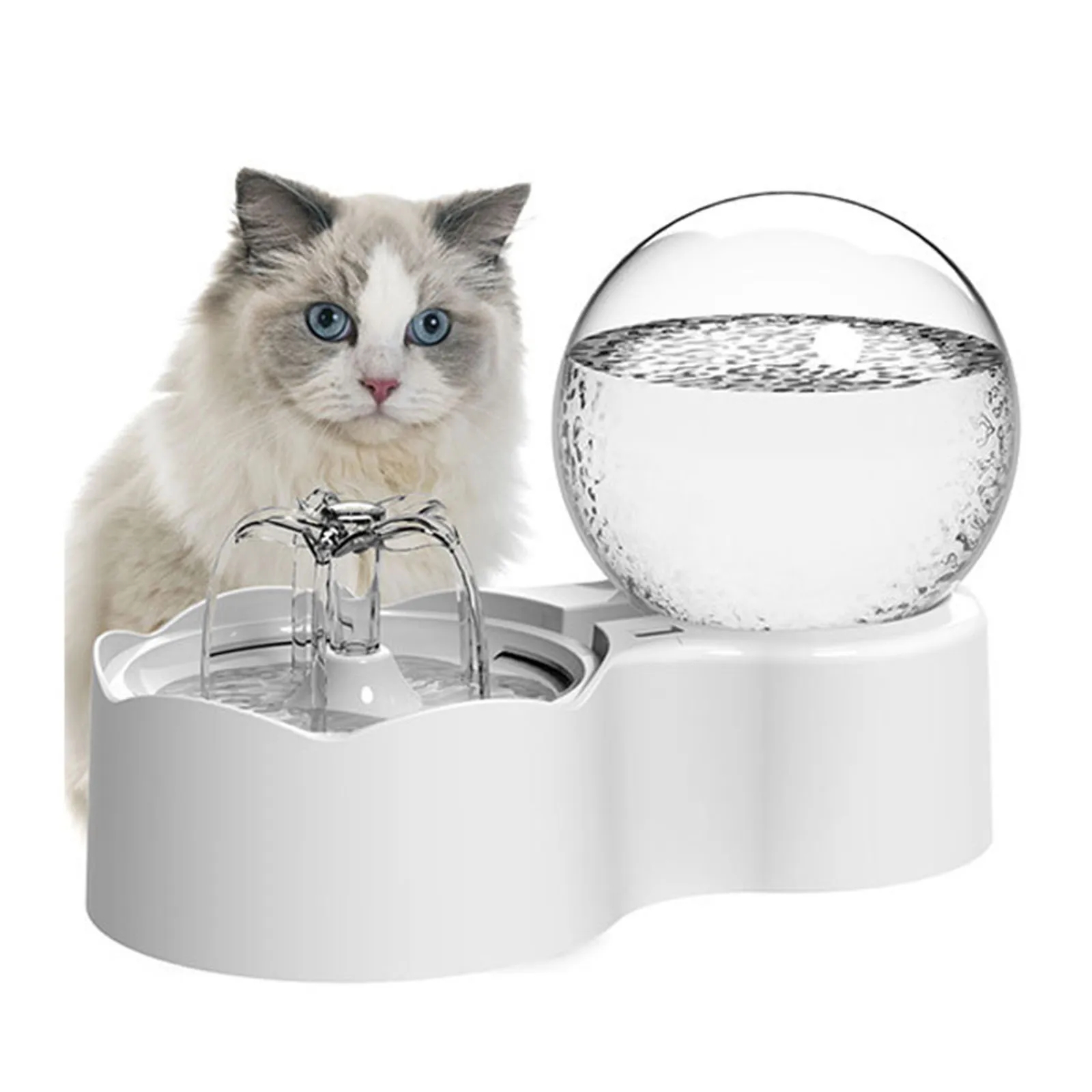 Cat Water Dispenser Automatic Cat Water Fountain Pet Water Dispenser Filter Smart Gravity Drinking Bowl Pet Water Fountain