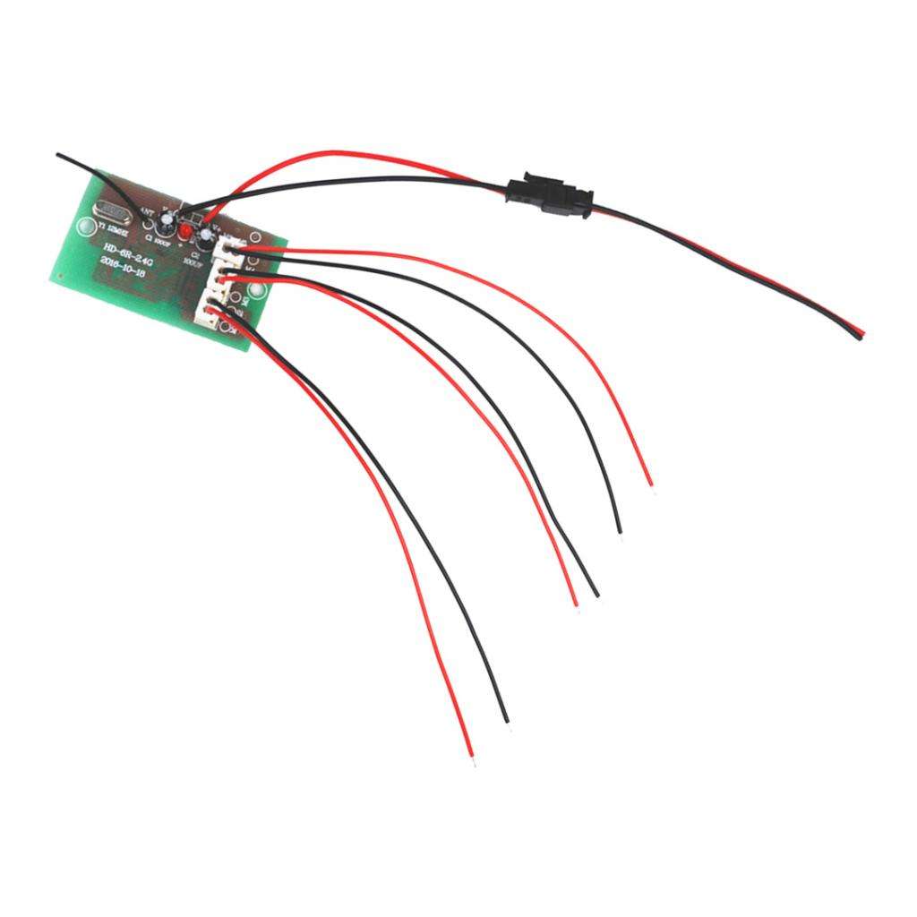 6CH Remote Control Receiver Board 3.6-6v for Hobby RC Quadcopters Multirotors