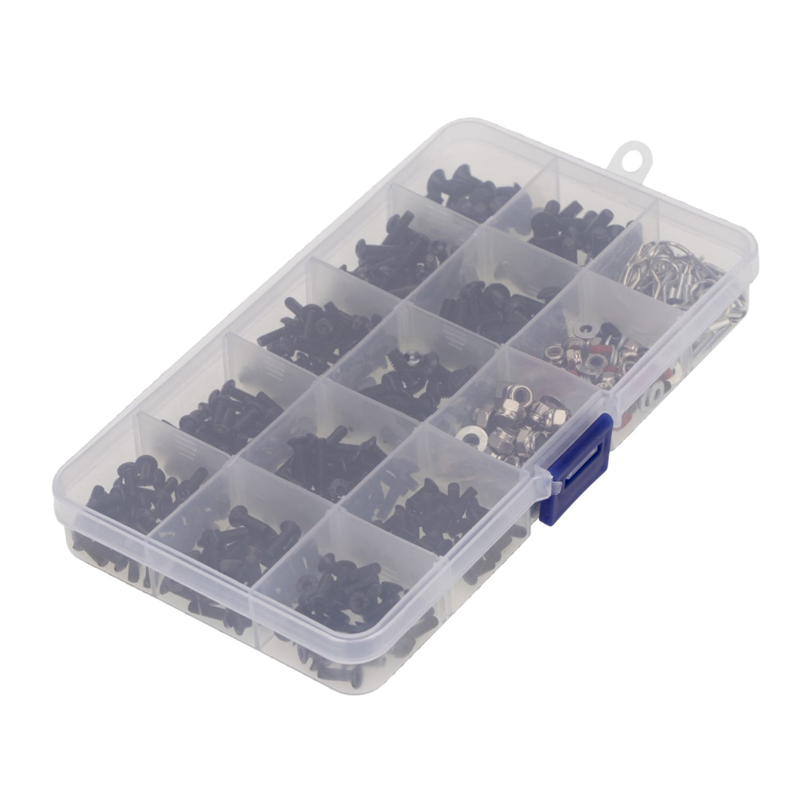 500Pcs M3  Flat & Round Head Screws Hardware Fits 1/8 1/10 RC Repair Parts